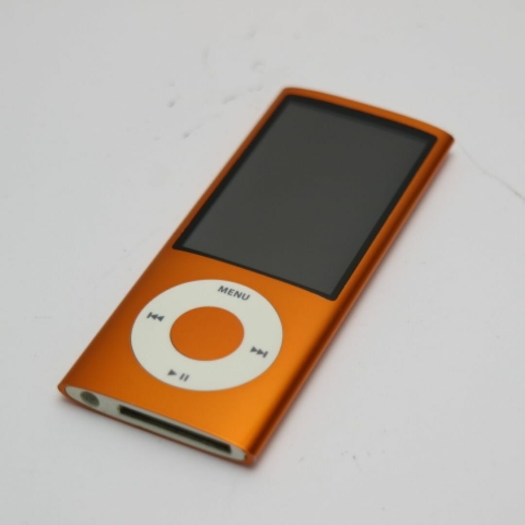 iPod(アイポッド)のiPOD nano 第5世代 8GB オレンジ M888 スマホ/家電/カメラのオーディオ機器(ポータブルプレーヤー)の商品写真