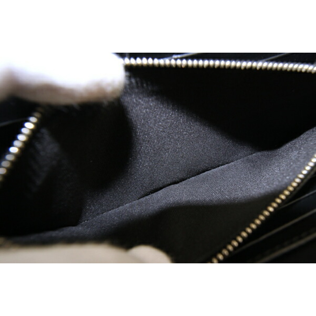 BURBERRY(バーバリー)の バーバリー ラウンドファスナー長財布 ブラック ホワイト レディースのファッション小物(財布)の商品写真