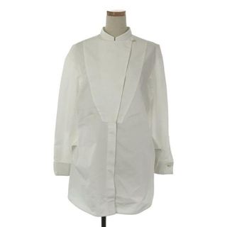 ジルサンダー(Jil Sander)のJIL SANDER / ジルサンダー | 2023SS | SHIRT 32 コットンポプリンブラウス | 32 | オフホワイト | レディース(シャツ/ブラウス(長袖/七分))