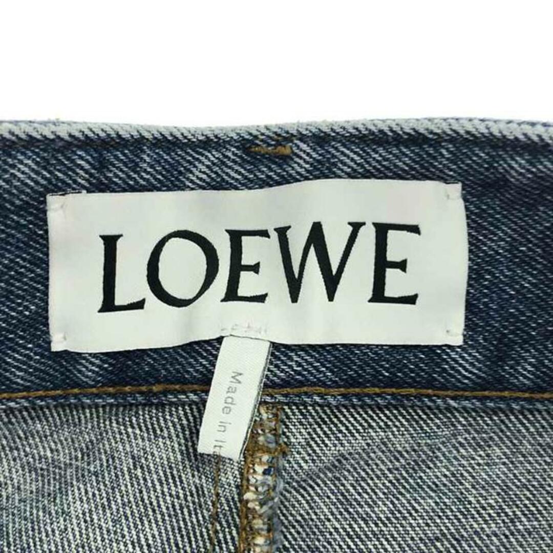 LOEWE(ロエベ)のLOEWE / ロエベ | アナグラム バギー デニムパンツ | 36 | インディゴ | レディース レディースのパンツ(その他)の商品写真