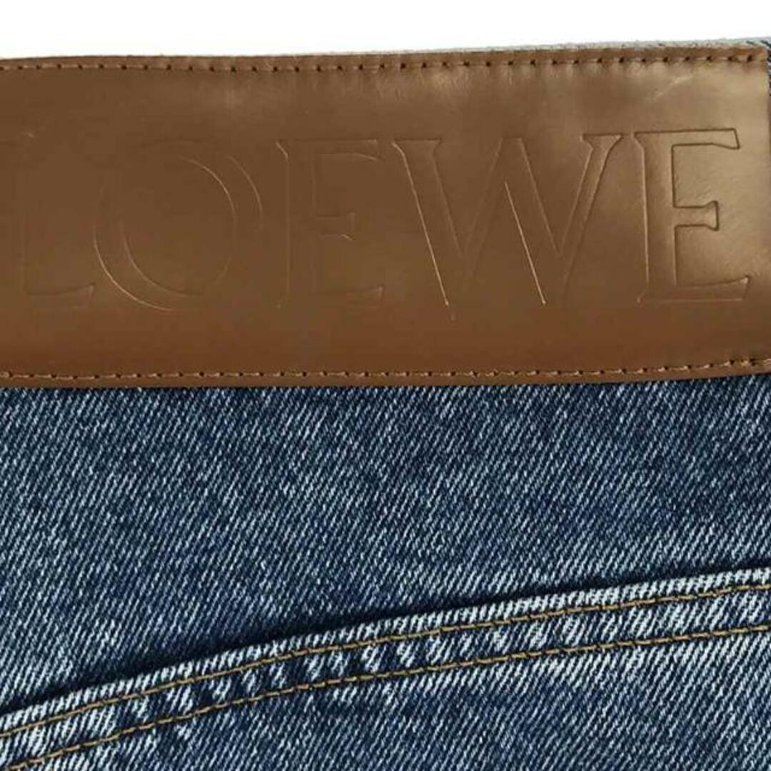 LOEWE(ロエベ)のLOEWE / ロエベ | アナグラム バギー デニムパンツ | 36 | インディゴ | レディース レディースのパンツ(その他)の商品写真