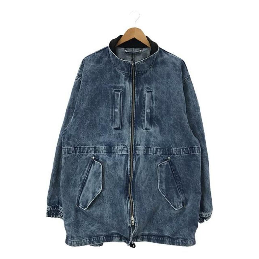 stein(シュタイン)の【美品】  stein / シュタイン | 2024SS | CHEMICAL BLEACHED DENIM MODS COAT / デニム オーバー モッズコート | M | INDIGO | メンズ メンズのジャケット/アウター(その他)の商品写真