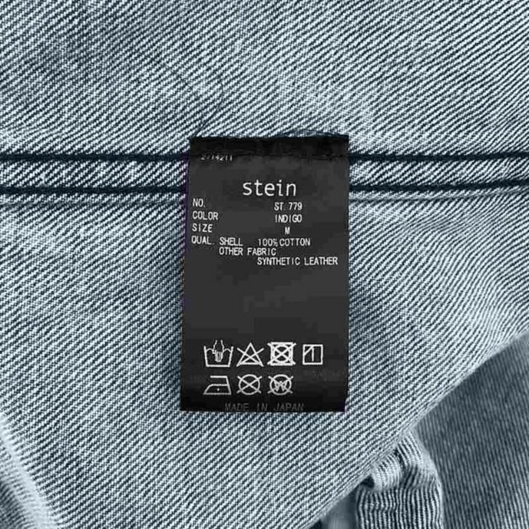 stein(シュタイン)の【美品】  stein / シュタイン | 2024SS | CHEMICAL BLEACHED DENIM MODS COAT / デニム オーバー モッズコート | M | INDIGO | メンズ メンズのジャケット/アウター(その他)の商品写真