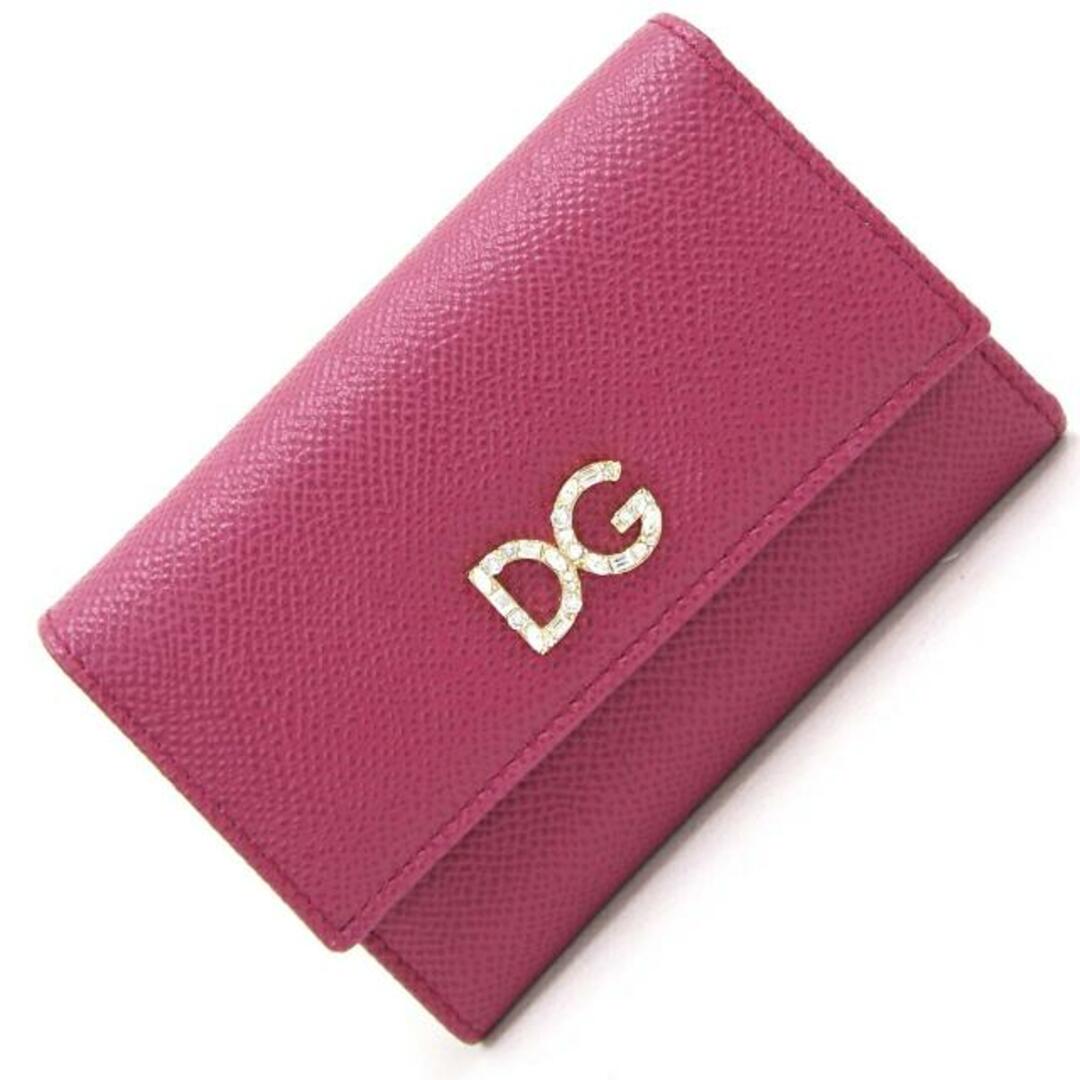 DOLCE&GABBANA(ドルチェアンドガッバーナ)の ドルチェ&ガッバーナ 三つ折り財布 BI0924 レザー レディースのファッション小物(財布)の商品写真