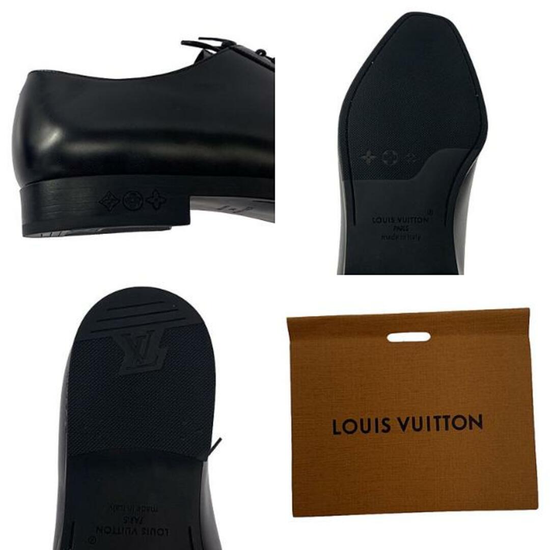 LOUIS VUITTON(ルイヴィトン)の【美品】  Louis Vuitton / ルイヴィトン | 2024SS | ミニスター・ライン ダービー / 1ACDFE ダミエ レザー ドレスシューズ / 革靴 | 8 1/2 | black | メンズ メンズの靴/シューズ(ドレス/ビジネス)の商品写真