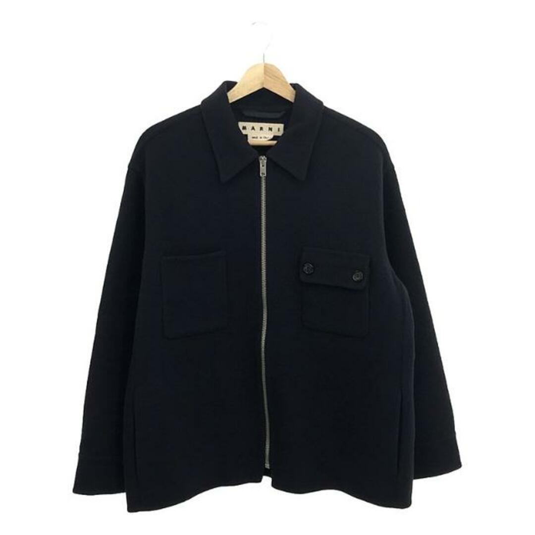 MARNI - MARNI / マルニ | ウール ダブルフェイス ジップアップ MARNI - MARNI / マルニ | ウール ダブルフェイス ジップアップ