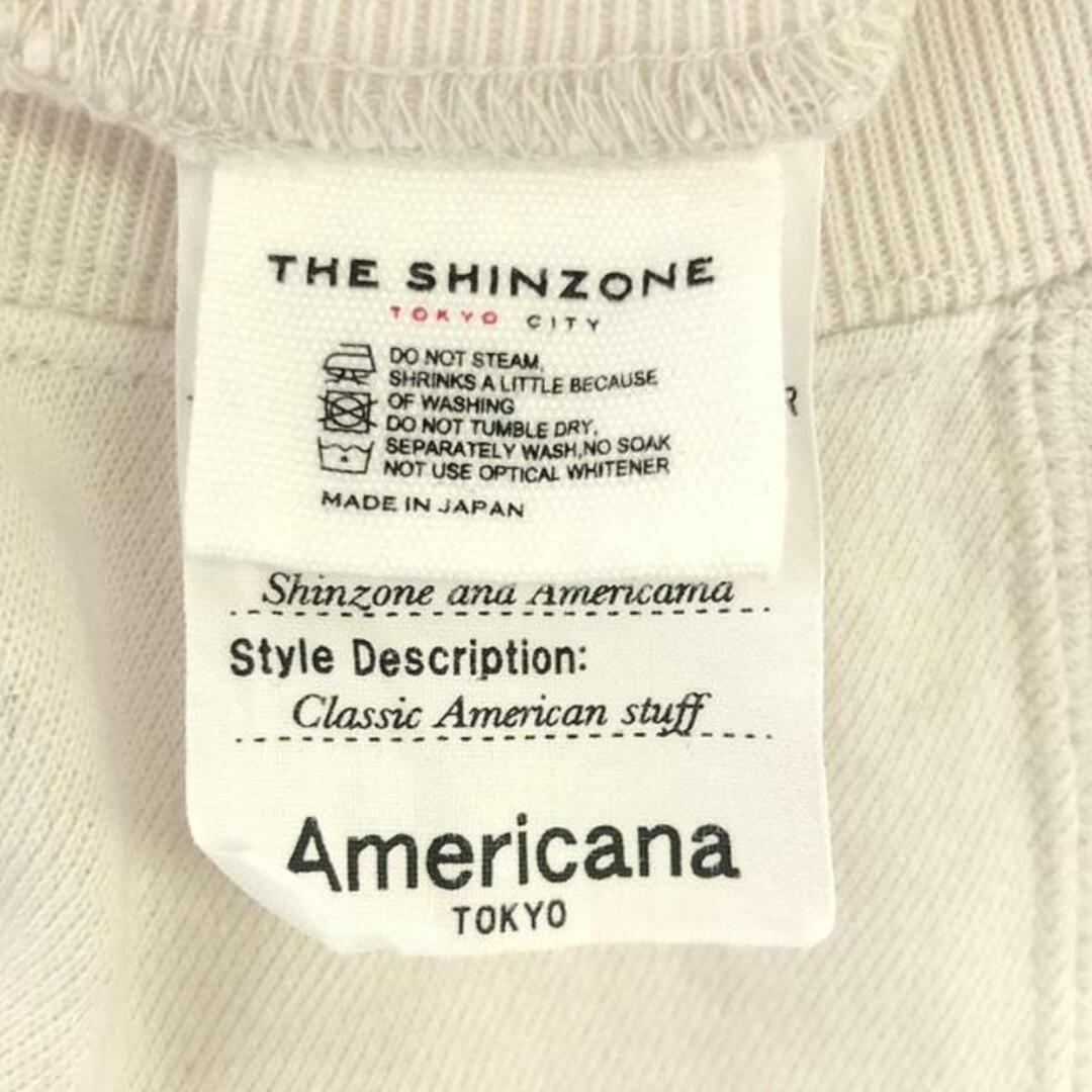 Shinzone(シンゾーン)のShinzone / シンゾーン | × AMERICANA 別注 SWEAT トレーナー | ホワイト | レディース レディースのトップス(トレーナー/スウェット)の商品写真