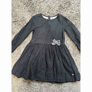 プチバトー(PETIT BATEAU)のプチバトー  ドットワンピース(ワンピース)