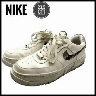 ナイキ(NIKE)のナイキ ウィメンズ エア フォース 1 ピクセル SE セイル スネーク(スニーカー)