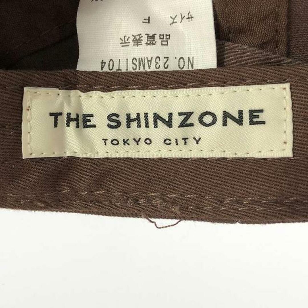 Shinzone(シンゾーン)の【美品】  Shinzone / シンゾーン | SADDLE CLUB CAP キャップ | ブラウン/ブルー | レディース レディースの帽子(その他)の商品写真