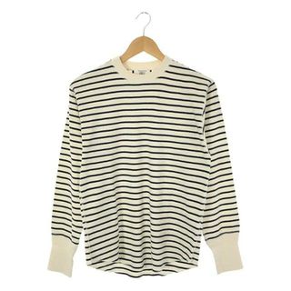 シンゾーン(Shinzone)のShinzone / シンゾーン | MILITARY PULLOVER カットソー | FO | ホワイト/ネイビー | レディース(Tシャツ(長袖/七分))