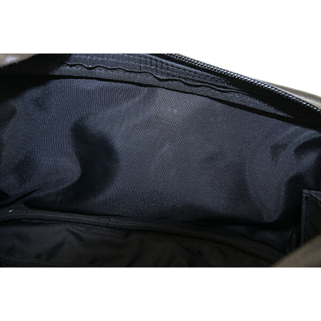 PORTER(ポーター)の ポーター ボディバッグ ブラック 合成皮革 中古 メンズ レディースのバッグ(ボディバッグ/ウエストポーチ)の商品写真