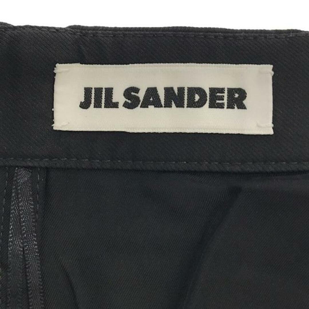 Jil Sander(ジルサンダー)のJIL SANDER / ジルサンダー | 2023SS | ワイド サイドスリットパンツ | 34 | ブラック | レディース レディースのパンツ(その他)の商品写真