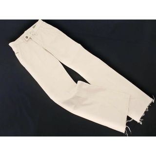 ディーゼル(DIESEL)の新品 DIESEL ディーゼル FLAIRLEGG フレア パンツ size23/アイボリー ■■ レディース(その他)