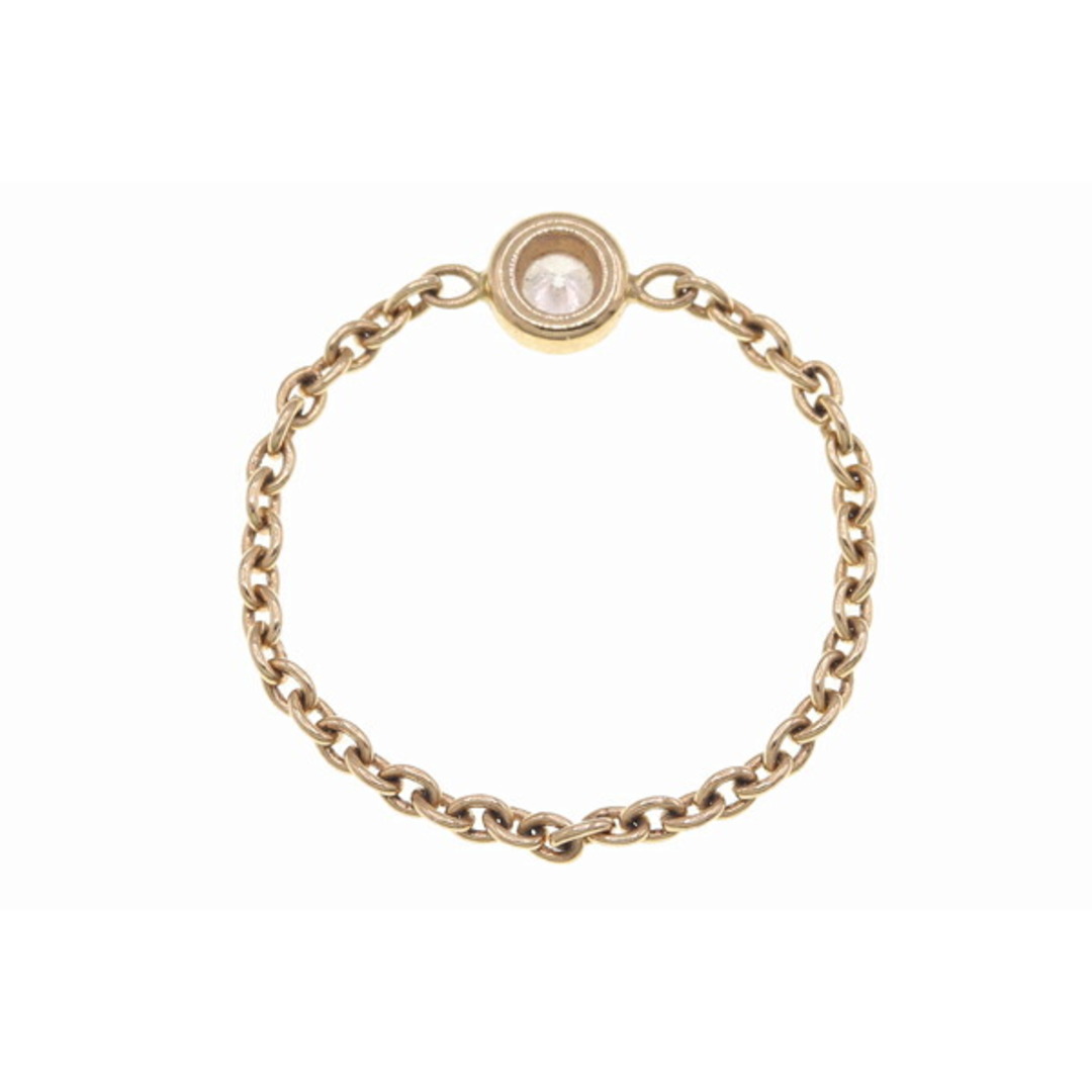 Christian Dior(クリスチャンディオール)の ディオール リング ミミウィ 1Pダイヤ YG 6号 鎖 メンズのアクセサリー(リング(指輪))の商品写真