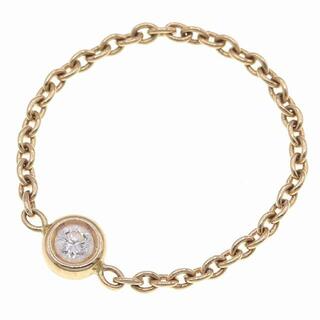 クリスチャンディオール(Christian Dior)の ディオール リング ミミウィ 1Pダイヤ YG 6号 鎖(リング(指輪))