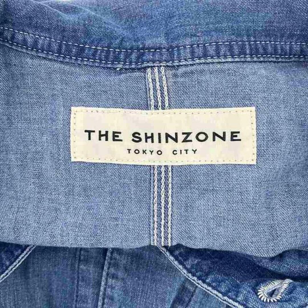 Shinzone(シンゾーン)のShinzone / シンゾーン | 2023SS | COVERALL デニム カバーオール ジャケット | 34 | インディゴ | レディース レディースのジャケット/アウター(その他)の商品写真