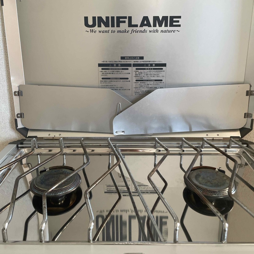 UNIFLAME(ユニフレーム)のuniflame ユニフレーム ツインバーナー us-1900 610305 スポーツ/アウトドアのアウトドア(調理器具)の商品写真