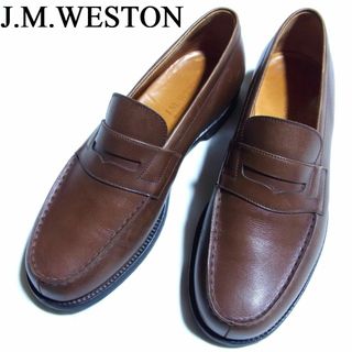 ジェーエムウエストン(J.M. WESTON)のJ.M. WESTON ウエストン 180 シグネチャー ローファー 6.5 D(ドレス/ビジネス)