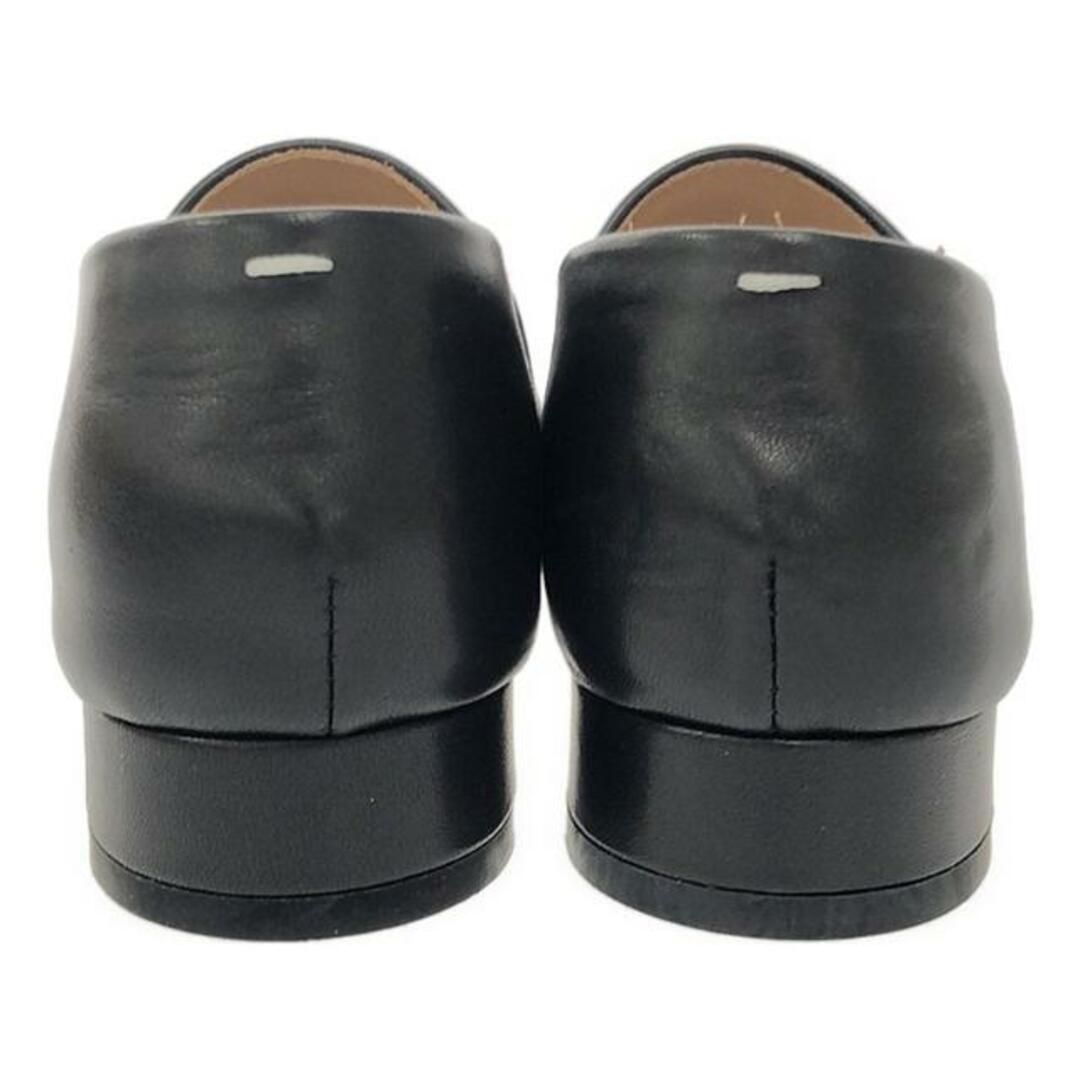 【美品】  Maison Margiela / メゾンマルジェラ | ポインテッドトゥ 4ステッチレザー ローファー | ブラック | レディース レディースの靴/シューズ(ハイヒール/パンプス)の商品写真