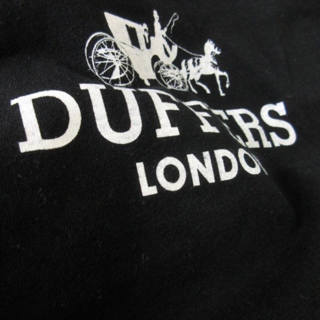 The DUFFER of ST.GEORGE(ザダファーオブセントジョージ)のザ・ダファー・オブ・セントジョージ Tシャツ クルーネック 半袖 ロゴ M 黒 メンズのトップス(Tシャツ/カットソー(半袖/袖なし))の商品写真