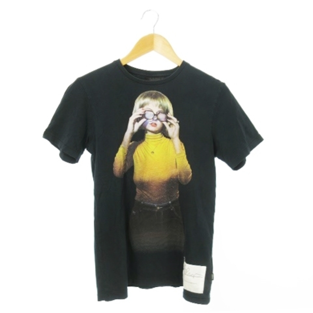 WeSC(ウィーエスシー)のwesc Tシャツ カットソー クルーネック 半袖 コットン プリント XS 黒 メンズのトップス(Tシャツ/カットソー(半袖/袖なし))の商品写真
