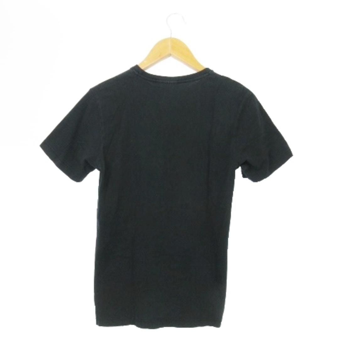 WeSC(ウィーエスシー)のwesc Tシャツ カットソー クルーネック 半袖 コットン プリント XS 黒 メンズのトップス(Tシャツ/カットソー(半袖/袖なし))の商品写真