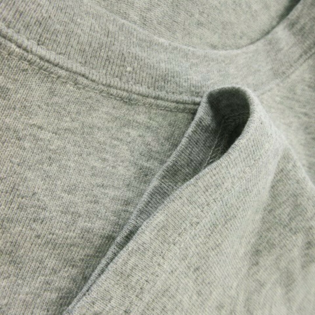 ANOTHER EDITION(アナザーエディション)のアナザーエディション Tシャツ カットソー 七分袖 コットン ストレッチ グレー レディースのトップス(その他)の商品写真