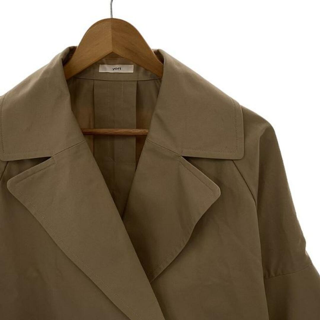 美品】 yori / ヨリ | 2023SS | コットンショートトレンチコート 美品】 yori / ヨリ | 2023SS | コットンショートトレンチコート