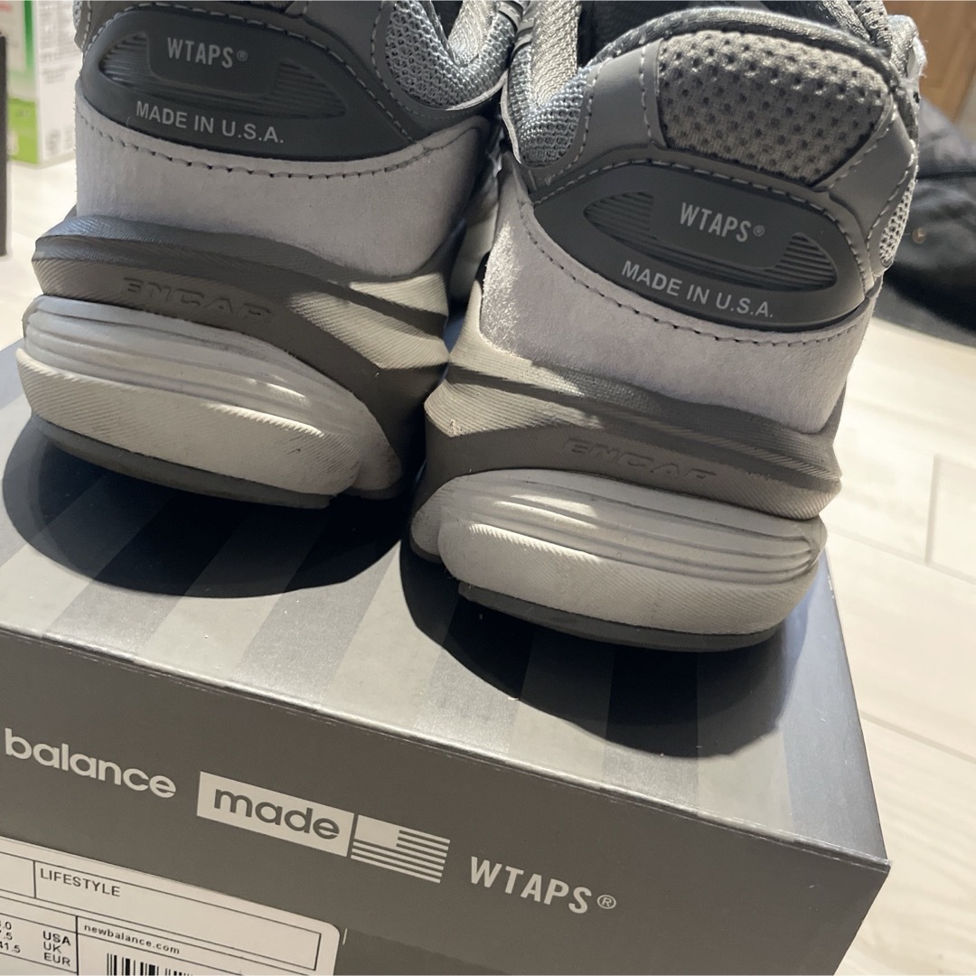 W)taps(ダブルタップス)のWTAPS NewBalance 990V6 Gray 26cm メンズの靴/シューズ(スニーカー)の商品写真