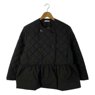 【美品】  yori / ヨリ | 2023AW | ヘムフリルキルトショートコート | F | ブラック | レディース(その他)