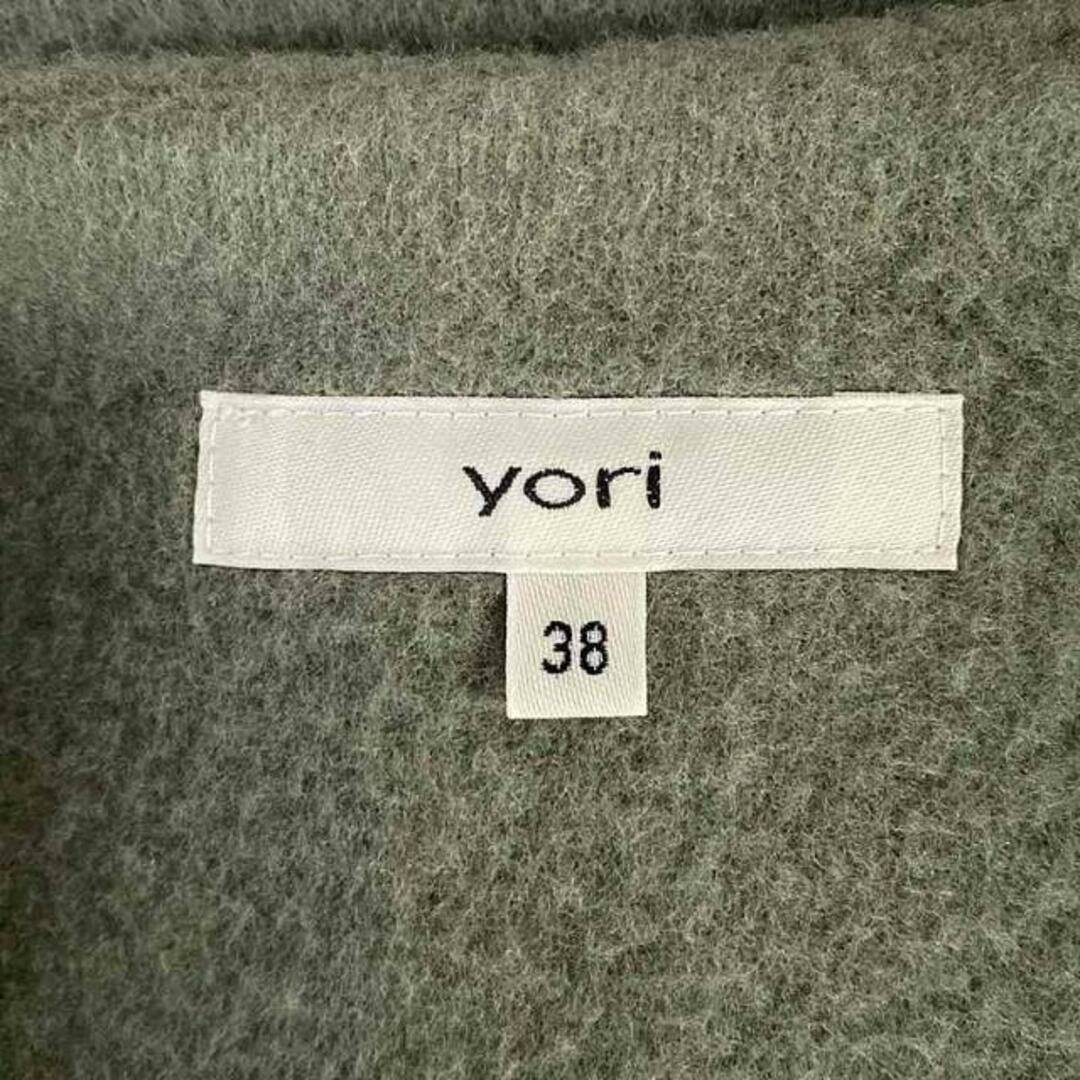 【美品】  yori / ヨリ | 2023AW | エアリーパフショートコート | 38 | モスグリーン | レディース レディースのジャケット/アウター(その他)の商品写真