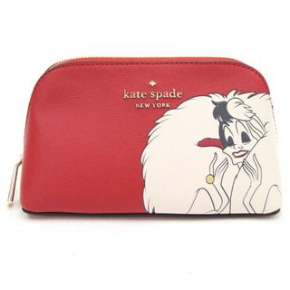 ケイトスペードニューヨーク(kate spade new york)の ケイトスペード ポーチ ディズニーコラボ クルエラ 中古(ポーチ)