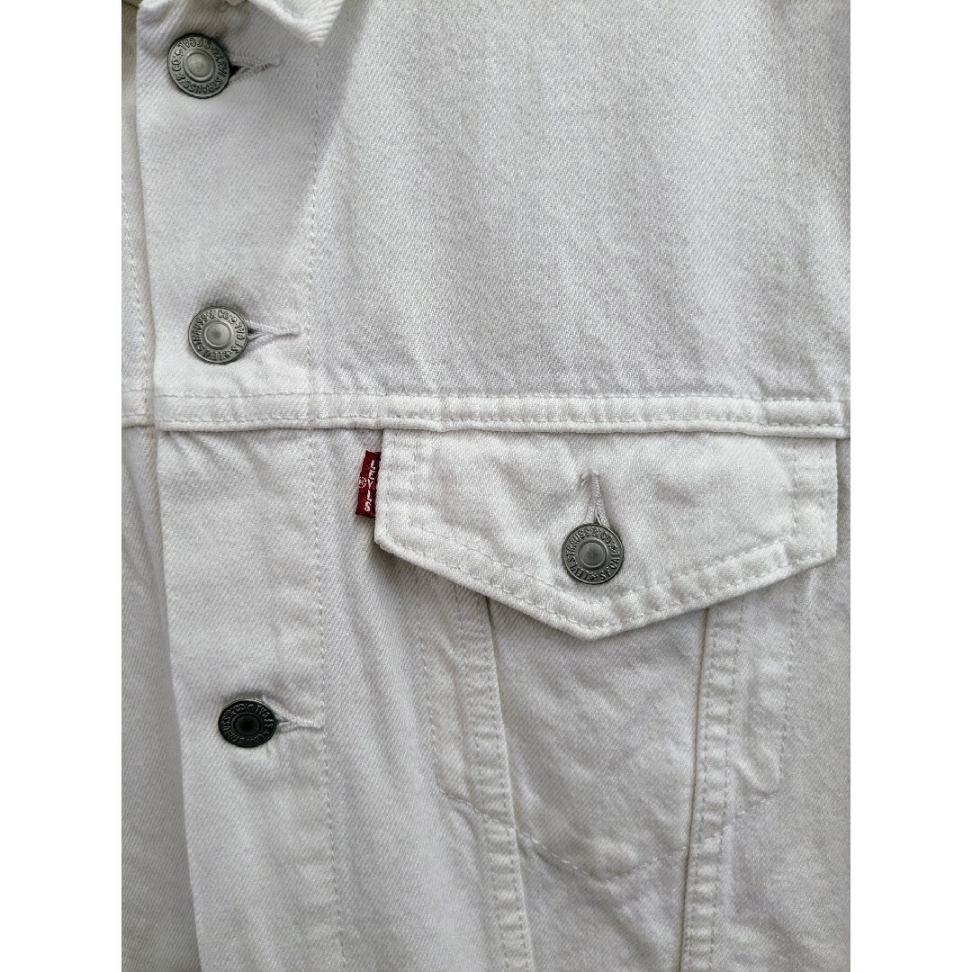 BEAMS(ビームス)のLevi's BACK DESIGNS  PAINT DENIM BLOUSON メンズのジャケット/アウター(Gジャン/デニムジャケット)の商品写真
