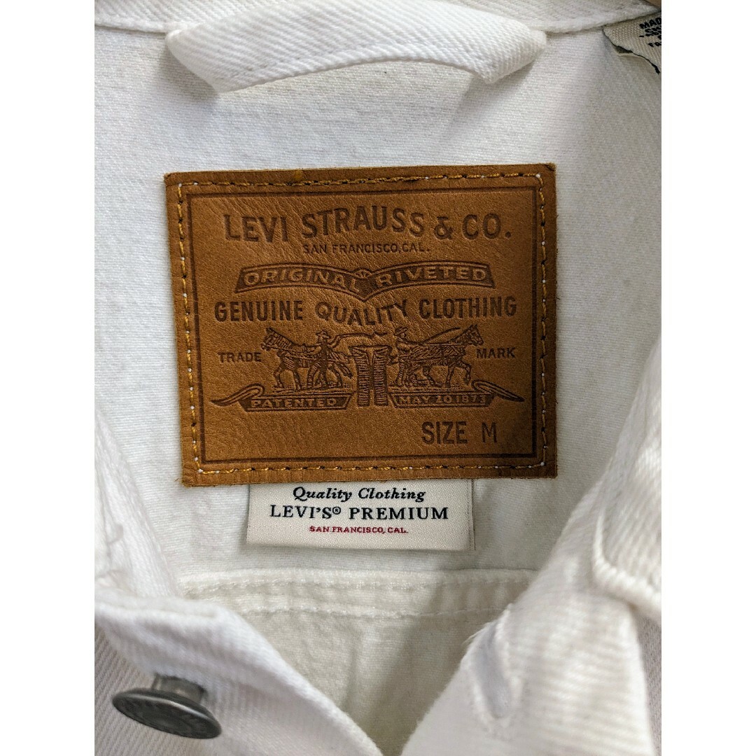 BEAMS(ビームス)のLevi's BACK DESIGNS  PAINT DENIM BLOUSON メンズのジャケット/アウター(Gジャン/デニムジャケット)の商品写真