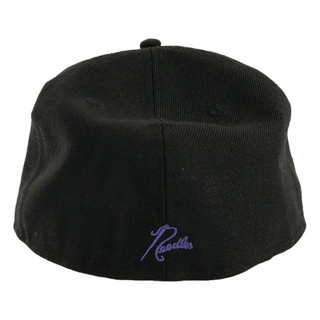 Needles(ニードルス)の【美品】  Needles / ニードルス | × NEW ERA / ニューエラ パピヨン ベースボールキャップ 帽子 | 61.5 | ブラック | メンズ メンズの帽子(その他)の商品写真