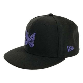 ニードルス(Needles)の【美品】  Needles / ニードルス | × NEW ERA / ニューエラ パピヨン ベースボールキャップ 帽子 | 61.5 | ブラック | メンズ(その他)