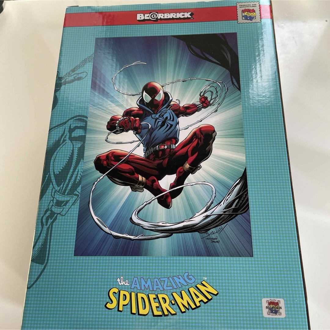 be@rbrick SCARLET SPIDER 100% & 400% be@rbrick SCARLET SPIDER 100% & 400%