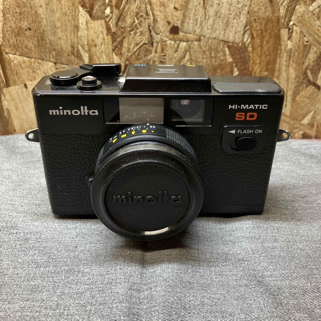 【Nつ1275】MINOLTA HI-MATIC SDカメラフィルムカメラ  スマホ/家電/カメラのカメラ(フィルムカメラ)の商品写真