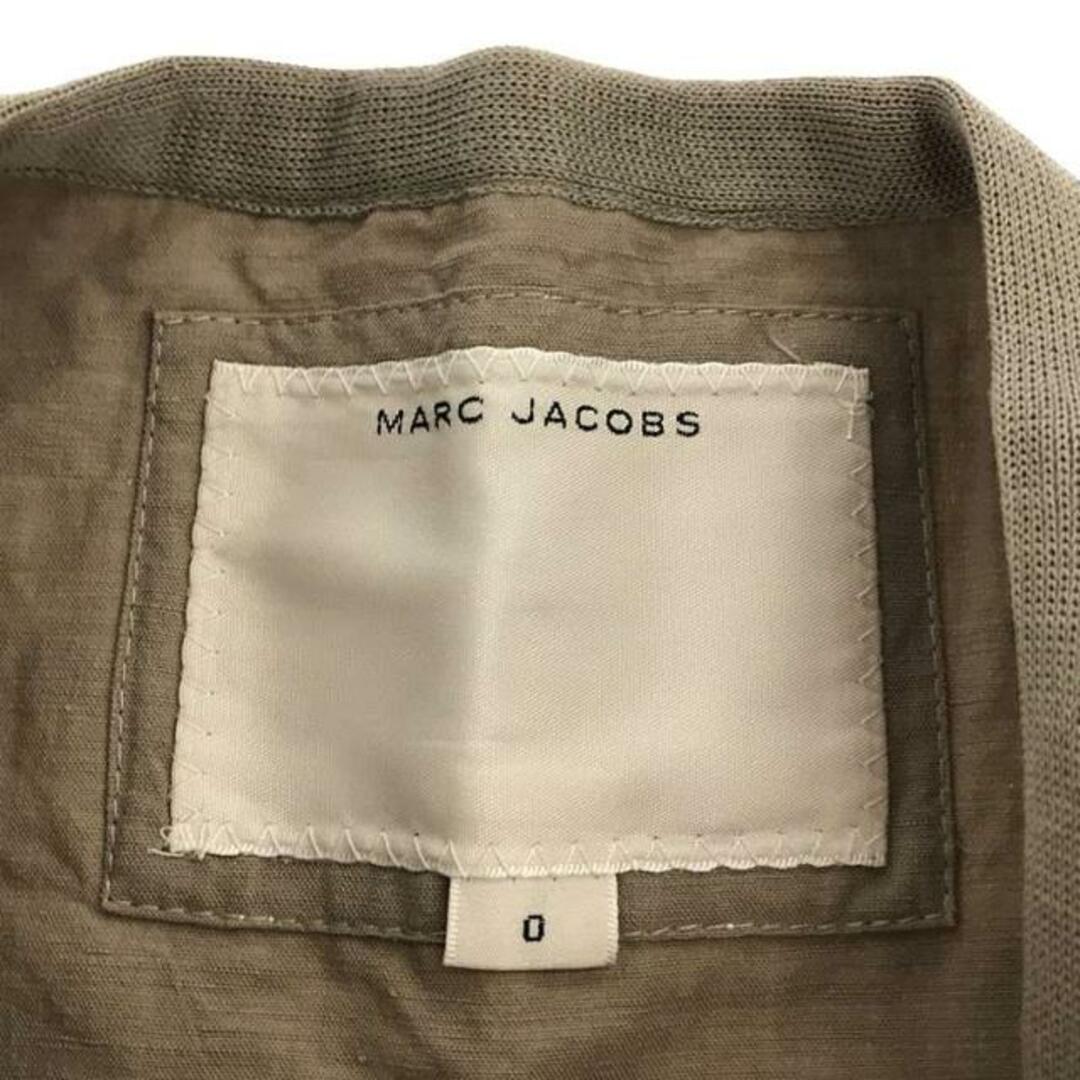 MARC JACOBS(マークジェイコブス)のMARC JACOBS / マークジェイコブス | リネン コットン カモフラージュ柄 ヘンリーネック Tシャツ | 0 | ベージュ | レディース レディースのトップス(Tシャツ(半袖/袖なし))の商品写真