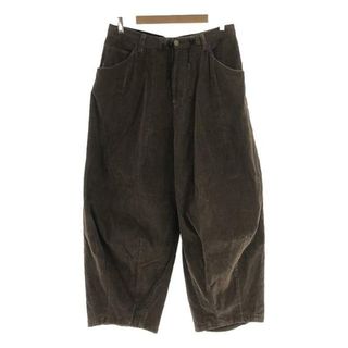 ニードルス(Needles)のNeedles / ニードルス | H.D. Pant - Jean / 14W Corduroy - Brown / コーデュロイ ヒザデル バルーンパンツ | XS | ブラウン | メンズ(その他)