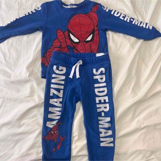 エイチアンドエム(H&M)のスパイダーマン セットアップ(パジャマ)