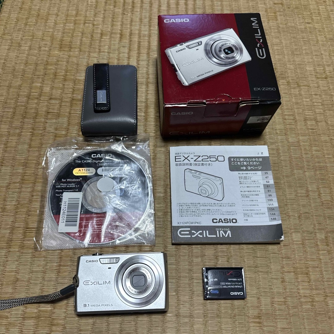 CASIO(カシオ)のCASIO EXILIM ZOOM EX-Z250 スマホ/家電/カメラのカメラ(コンパクトデジタルカメラ)の商品写真