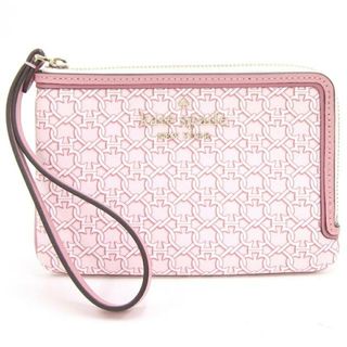 ケイトスペードニューヨーク(kate spade new york)の ケイトスペード ポーチ WLRU6292 ピンク PVC(ポーチ)