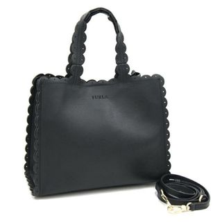 フルラ(Furla)の フルラ 2WAYハンドバッグ F7440 ブラック 中古(ハンドバッグ)