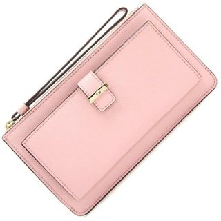 ケイトスペードニューヨーク(kate spade new york)の ケイトスペード 二つ折り長財布 シダーストリート ピンク(財布)