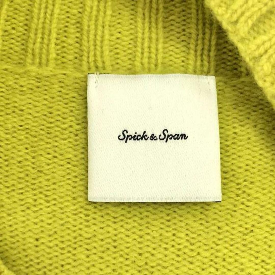Spick & Span(スピックアンドスパン)のSpick and Span / スピックアンドスパン | 2020AW | カシミヤウールハイネックプルオーバーニット | F | イエロー | レディース レディースのトップス(ニット/セーター)の商品写真