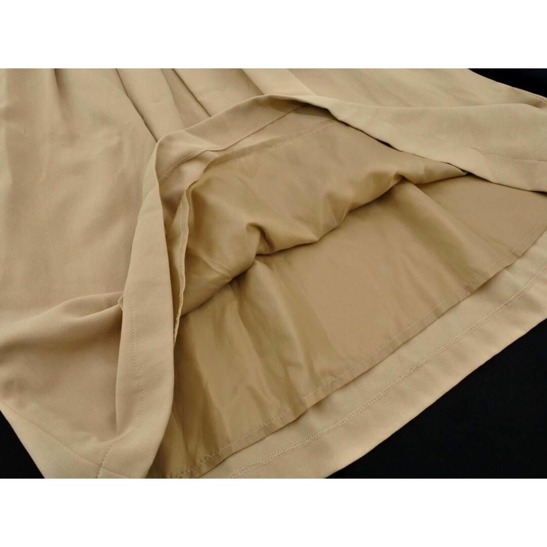 ELLE(エル)のELLE エル フレア スカート size36/ベージュ ■■ レディース レディースのスカート(ひざ丈スカート)の商品写真