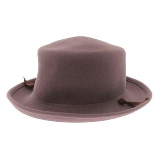 キジマタカユキ(KIJIMA TAKAYUKI)のKIJIMA TAKAYUKI / キジマタカユキ | × DODO JEAN BRETON RIBBON HAT ハット | ピンクブラウン | レディース(その他)