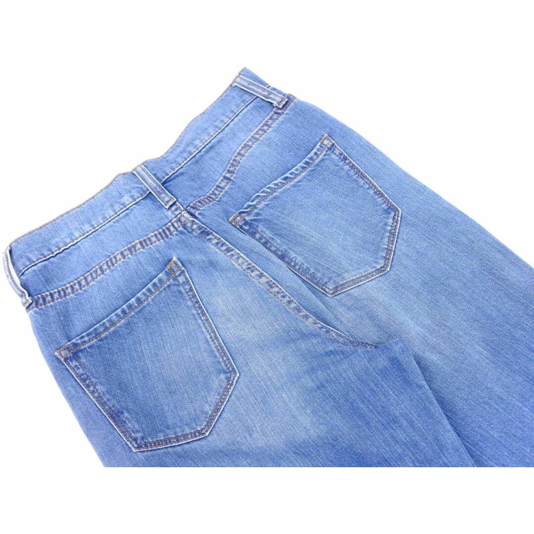 moussy(マウジー)のAZUL basic アズールバイマウジー USED加工 デニムパンツ sizeS/青 ■■ レディース レディースのパンツ(デニム/ジーンズ)の商品写真